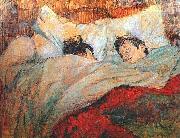 In Bed, Henri de toulouse-lautrec